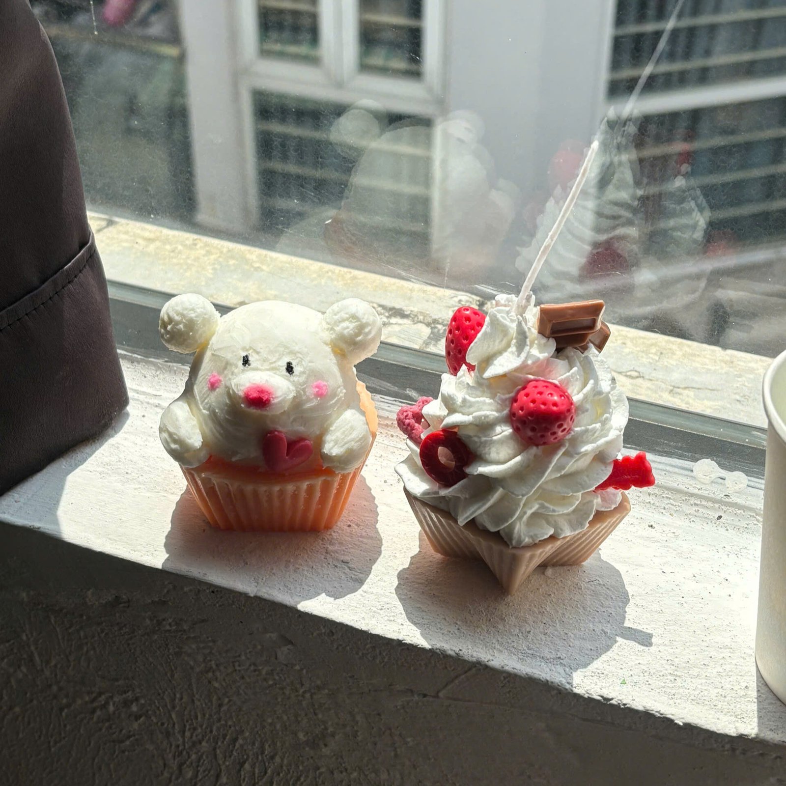 Nến thơm bánh kem gấu 1308