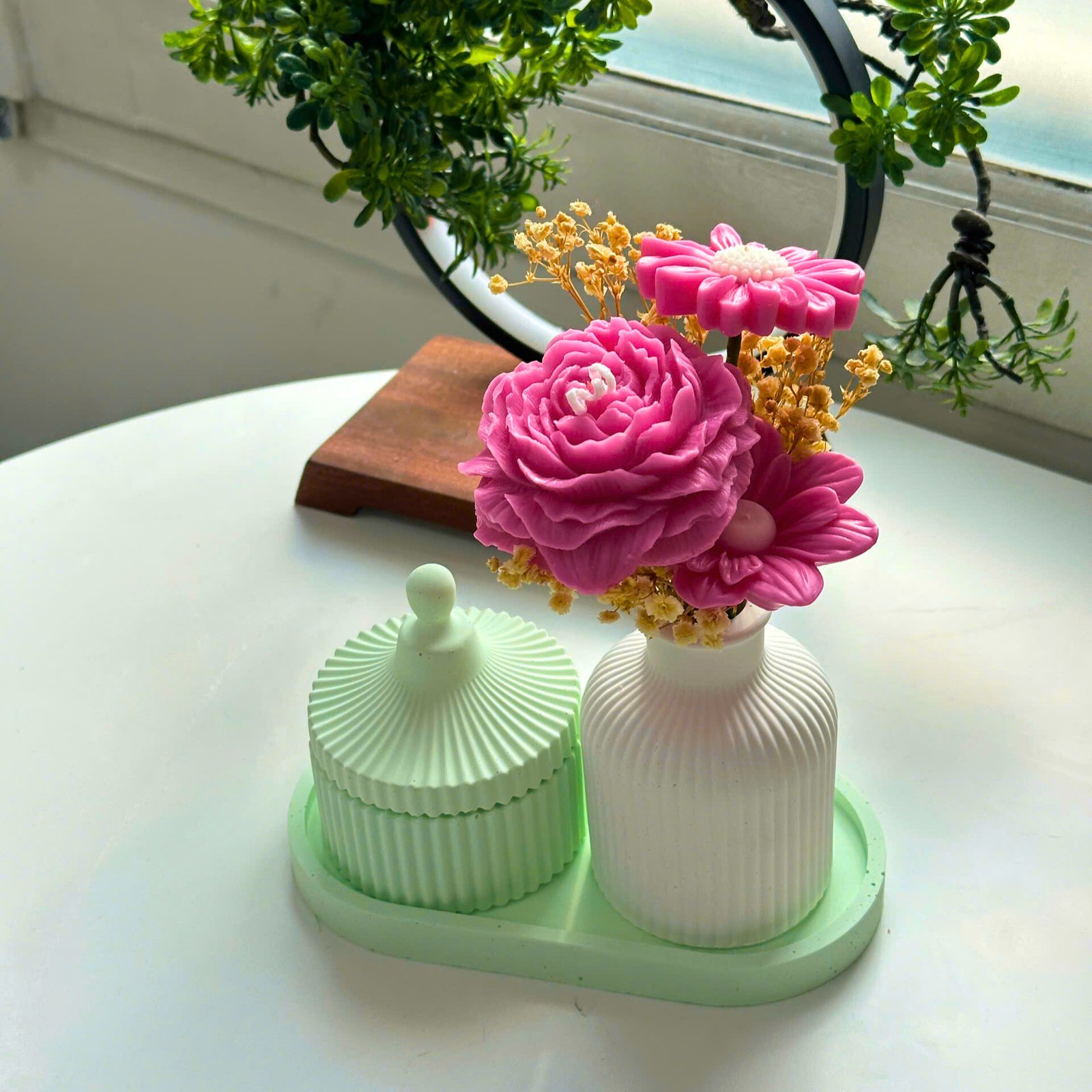 Lọ nến hoa thơm 1308