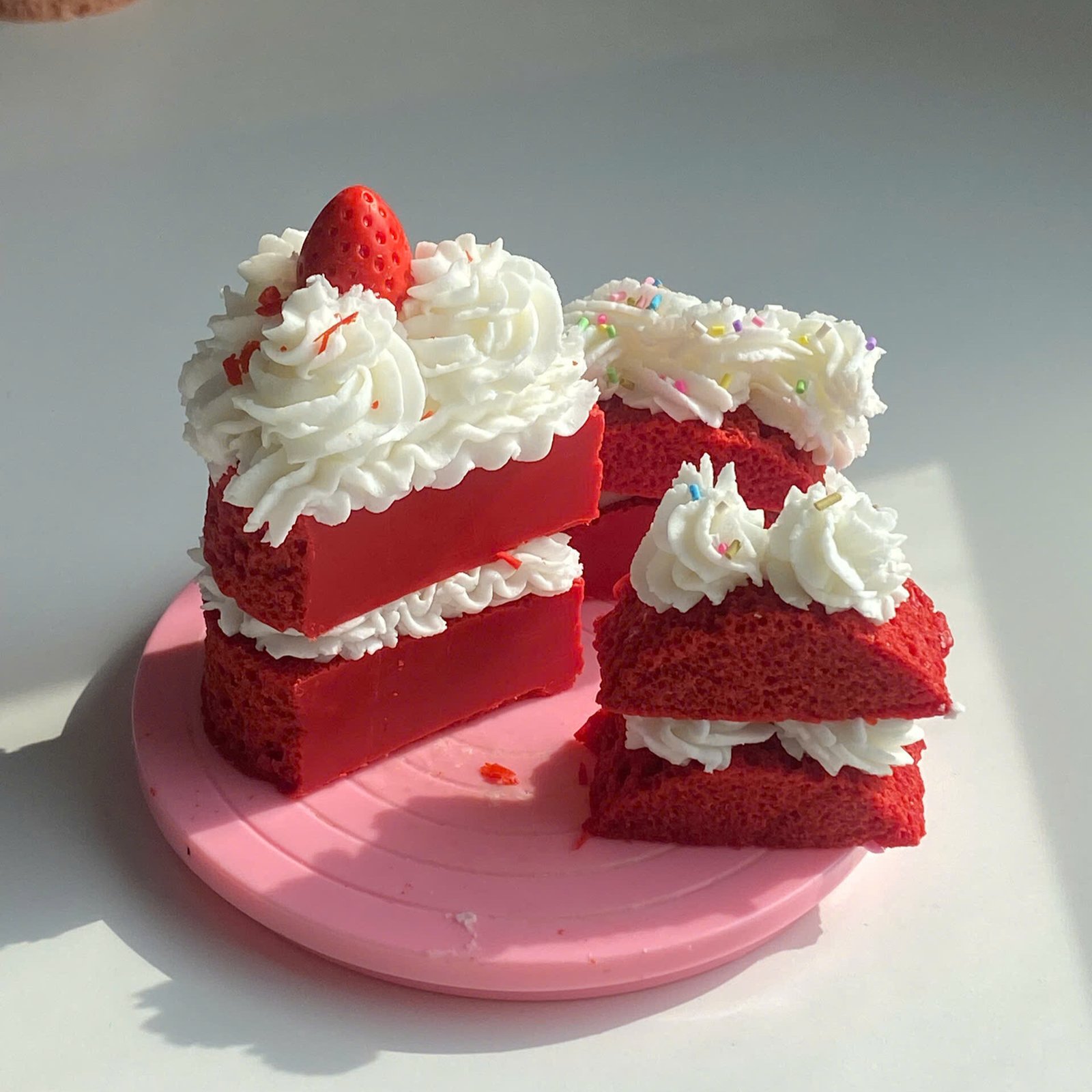 Nến thơm bánh red velvet 1308