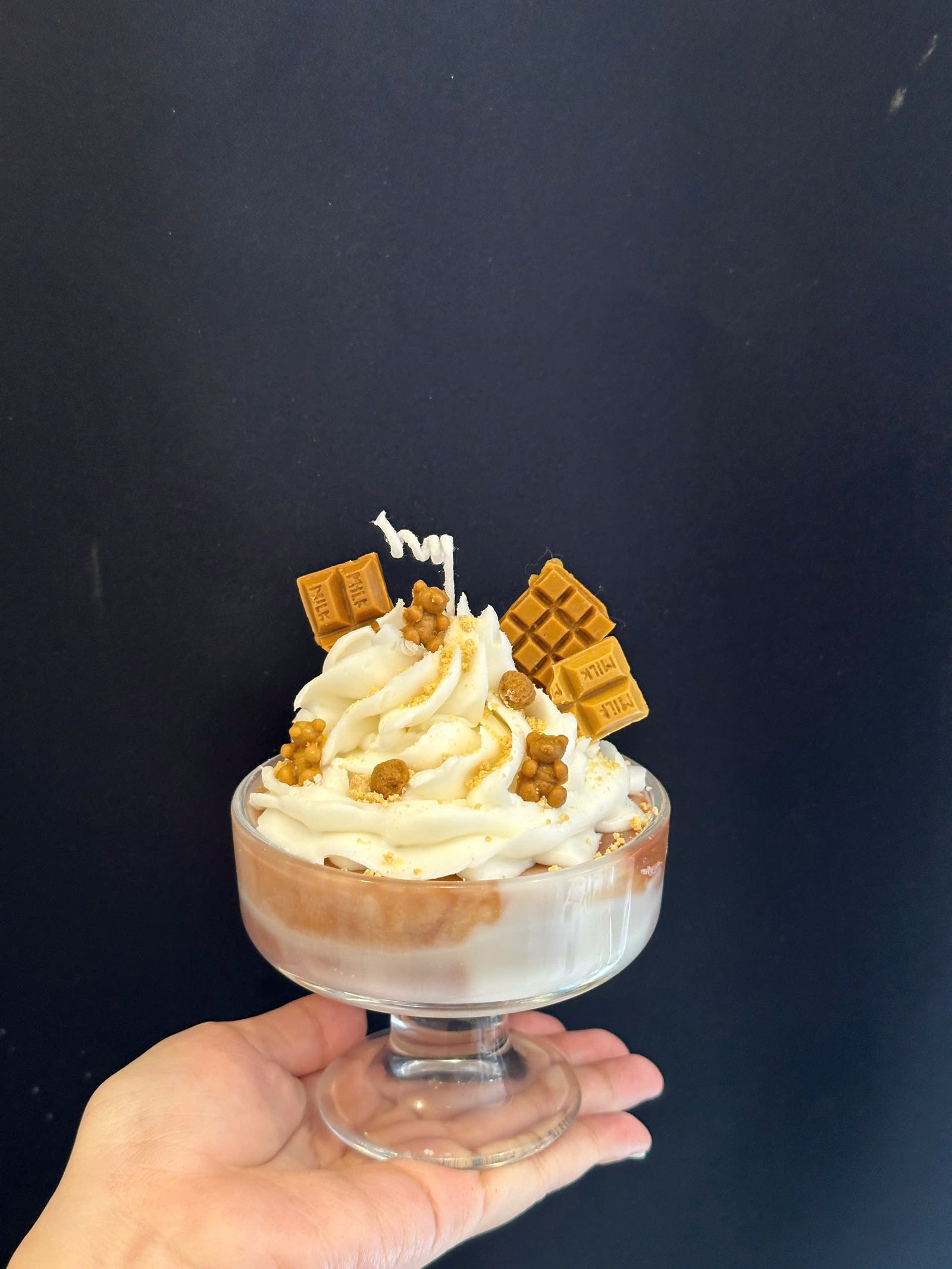 Nến thơm ly kem vani 1308