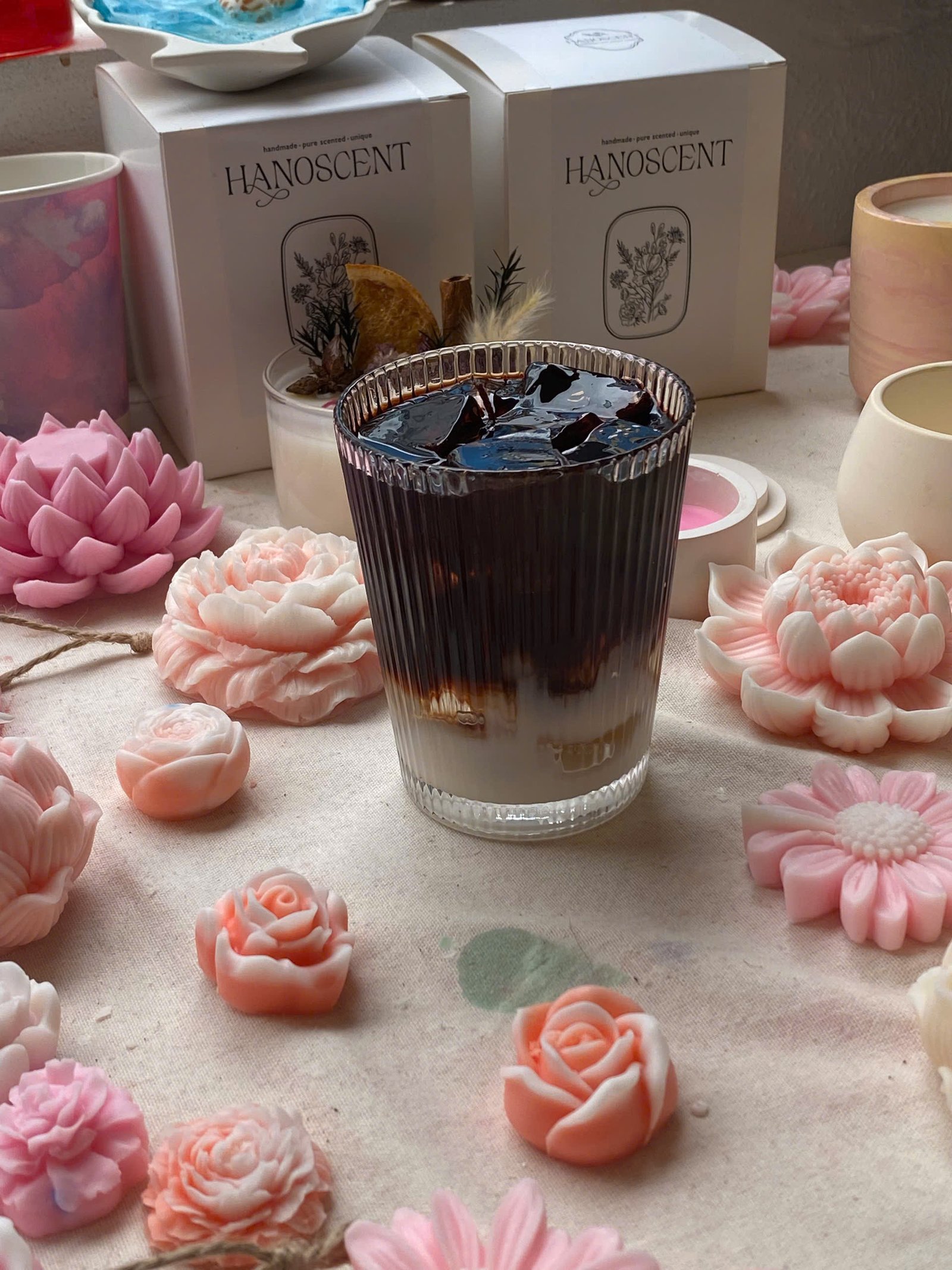 Nến thơm ly cà phê sữa 13086